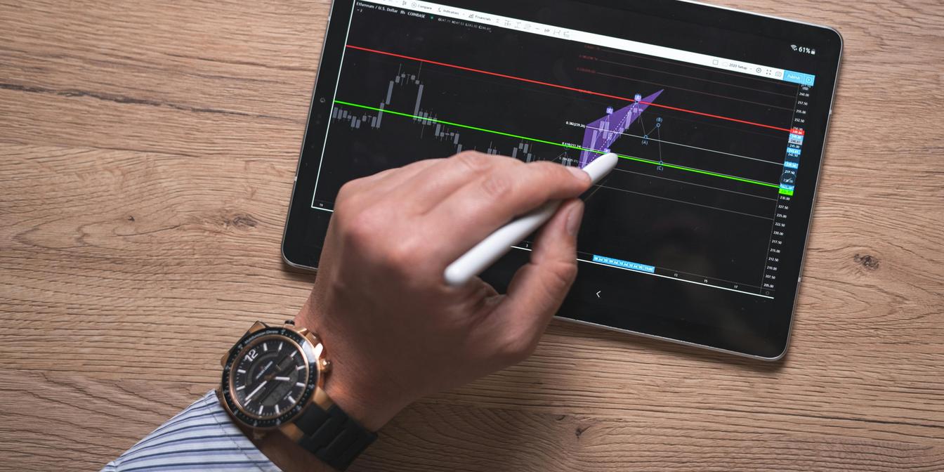Market chart and macro headlines for EURUSD this week