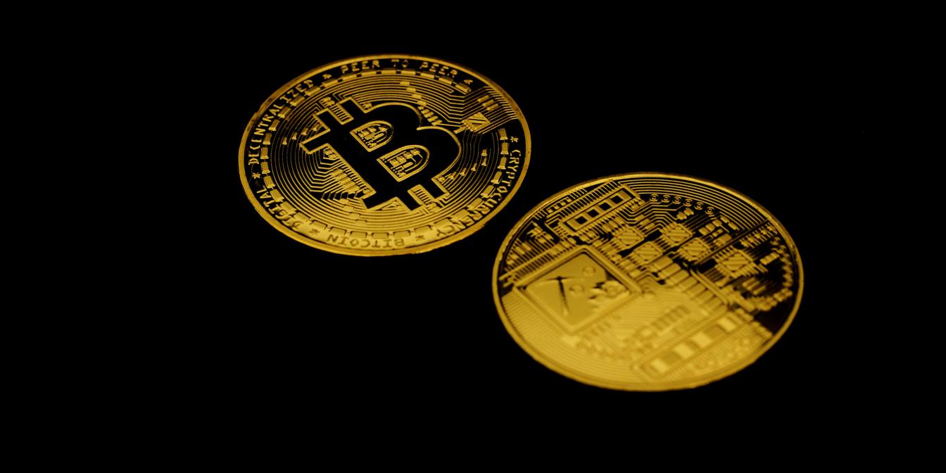 Bitcoin market chart and macro headlines
