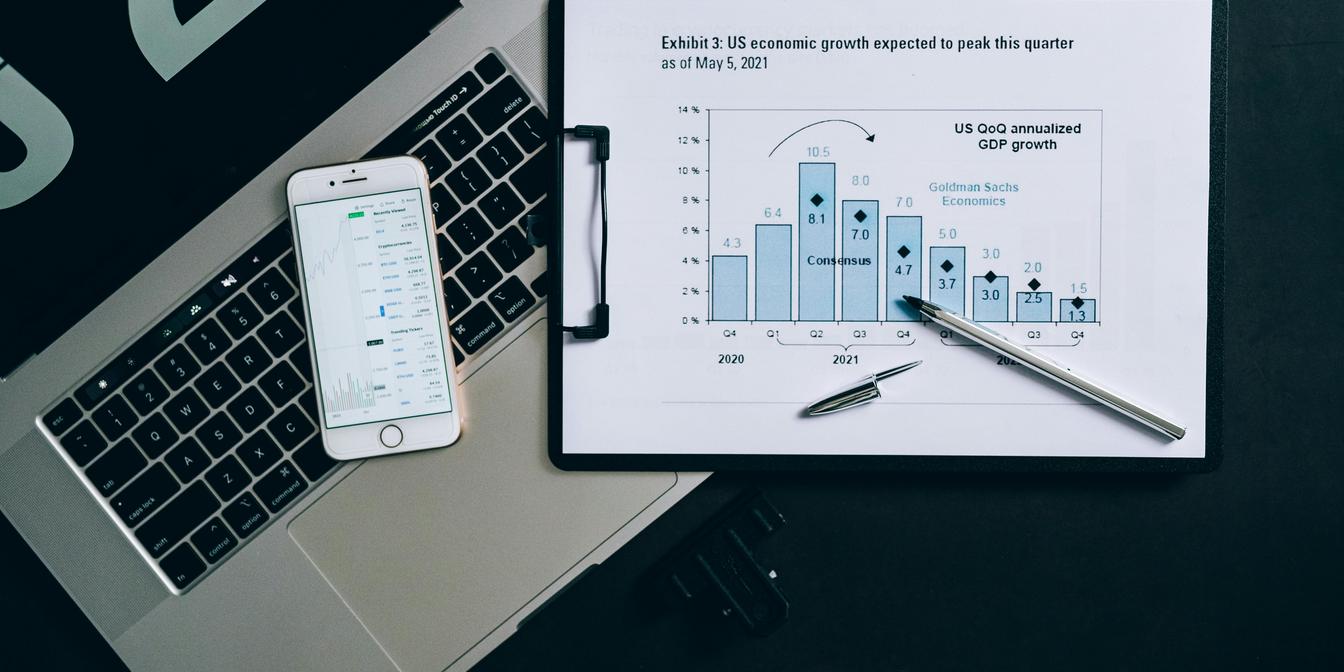 Candlestick chart and macro headlines for EUR/USD this week