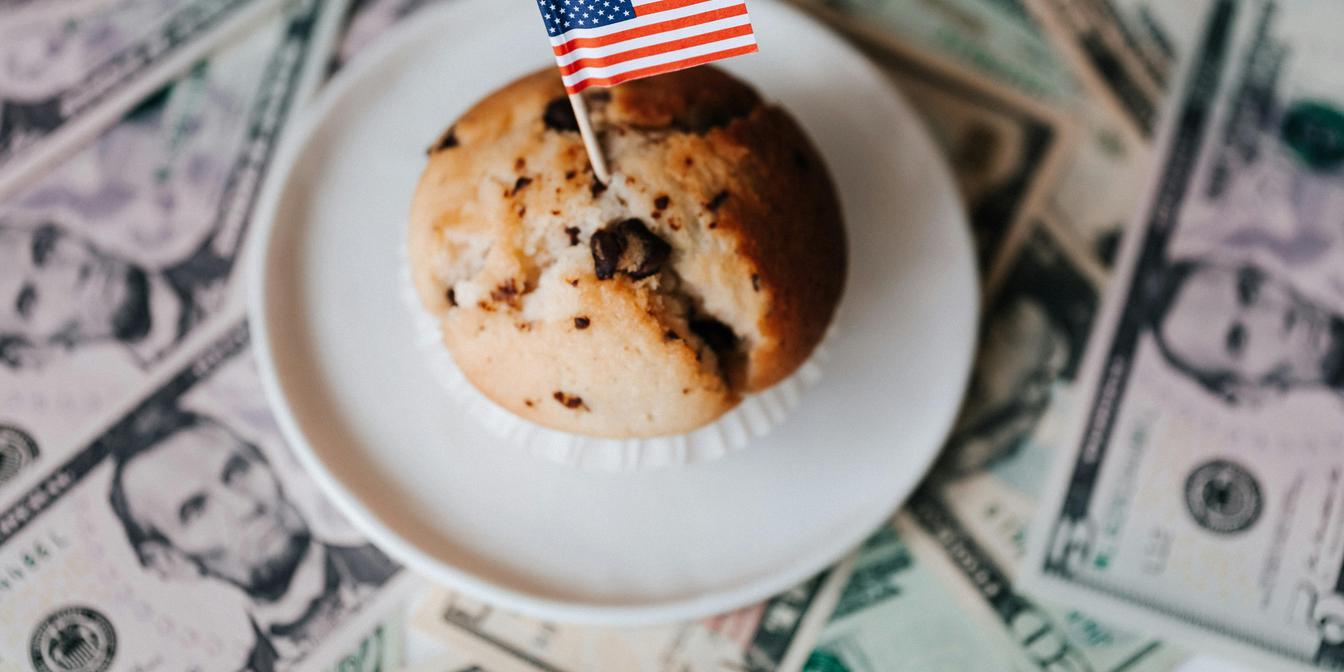 Market chart and macro headlines for USD this week